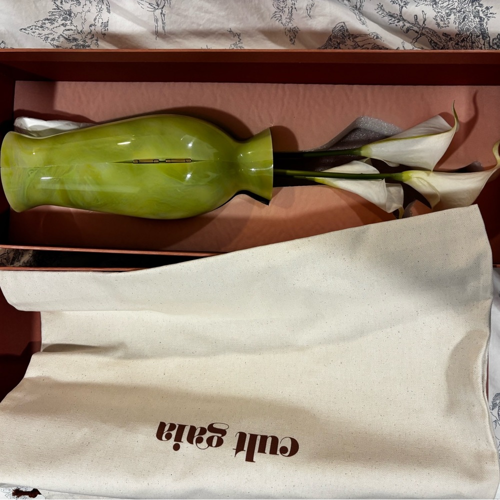 Cult Gaia Green Vase